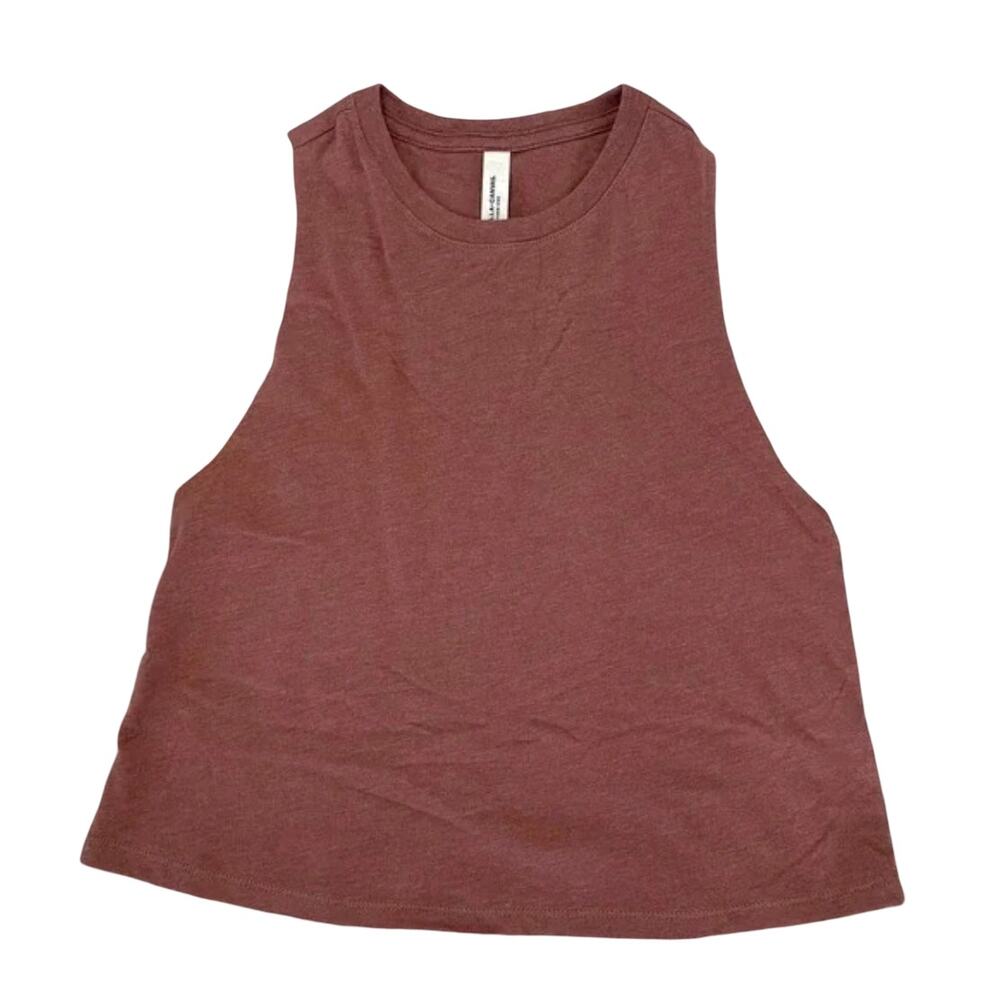 Dusty Pink Mauve Sleeveless Muscle Tee Tank  (NEW NO TAGS Small)